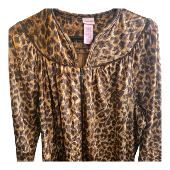 Sweet Treasures Small Mumu Caftan Animal Print "Sofia" Style - Picture 1 of 4